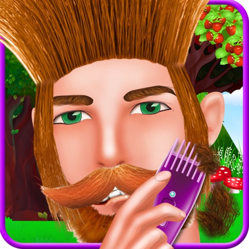 Jungle Celebrity Beard Shave Salon iOS App