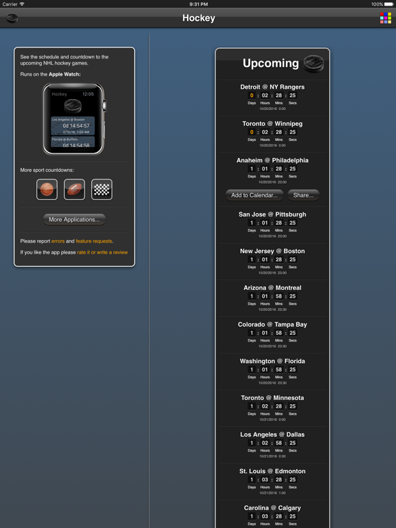 Screenshot #5 pour Hockey Games
