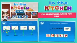 in the kitchen flash cards for kids iphone screenshot 1