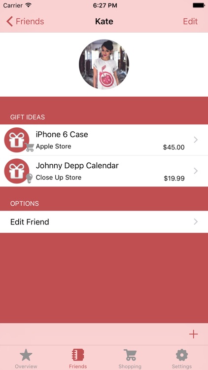 Gift Idea Lite - Wish List
