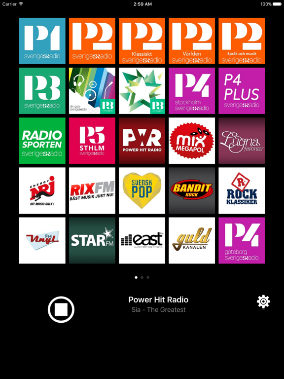 Screenshot #4 pour Radio Sverige FM