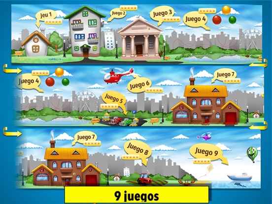 juegos preescolares para aprender los números iPad screenshot