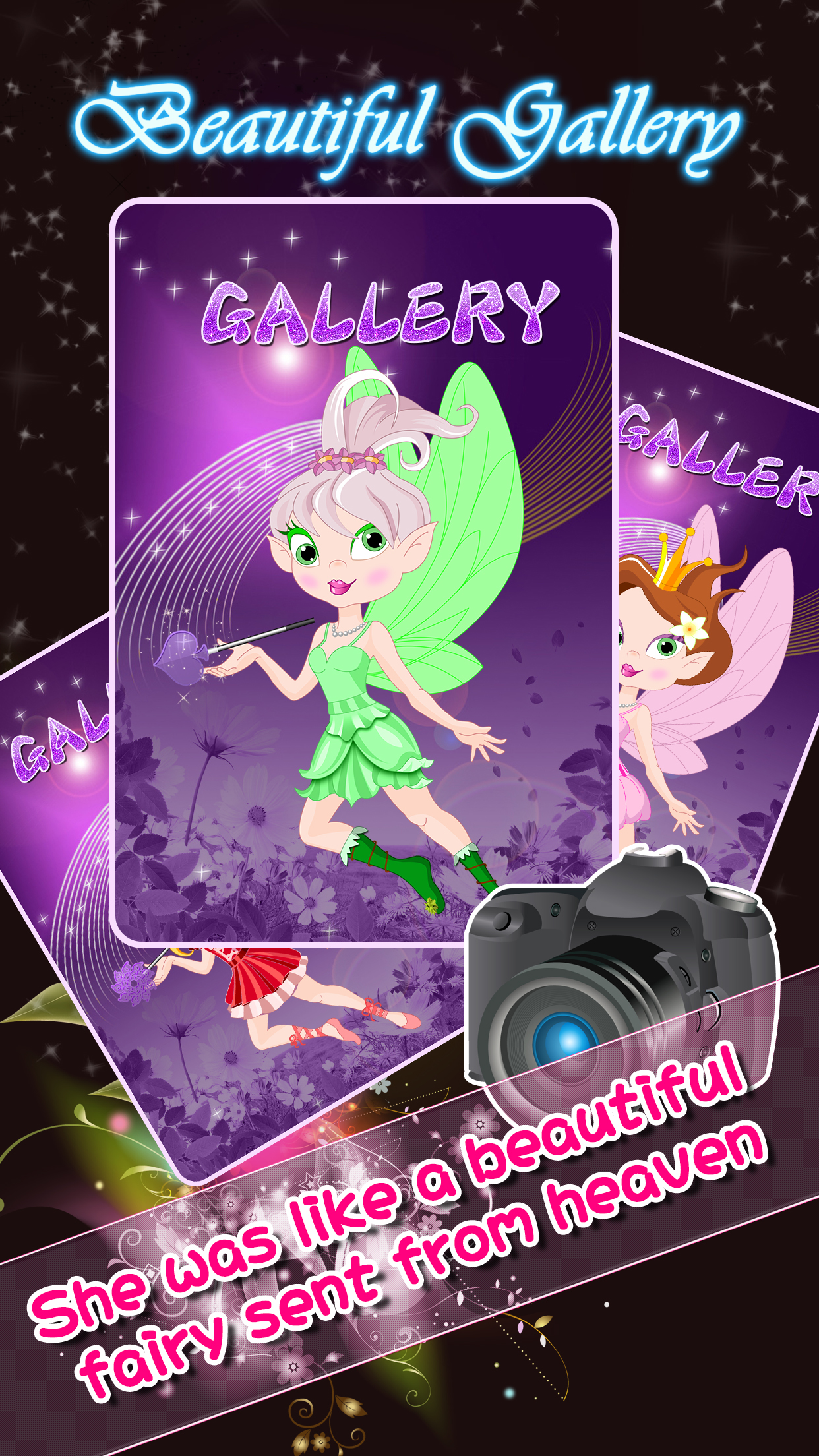 Prinsesse Fairytale Dress Up Games screenshot 3