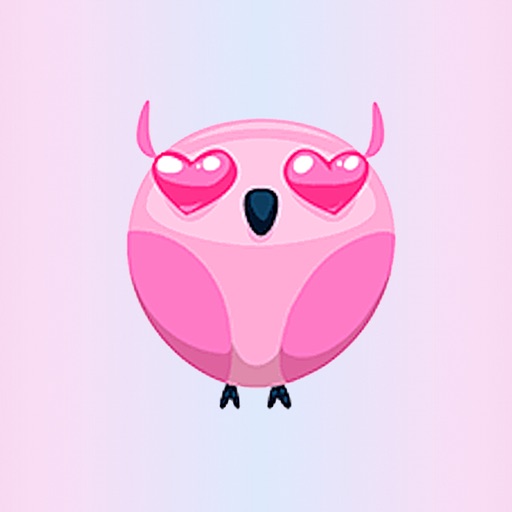 Funny owl choir animated - Fx Sticker icon