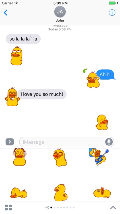 Mental duck emojis animated - Fx Sticker