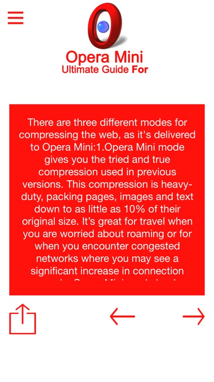 Ultimate Guide For Opera Mini web browser