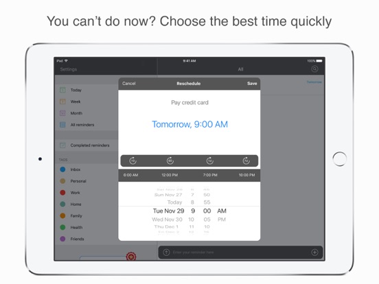 QuickeR! iPad screenshot 4 - Productivity app