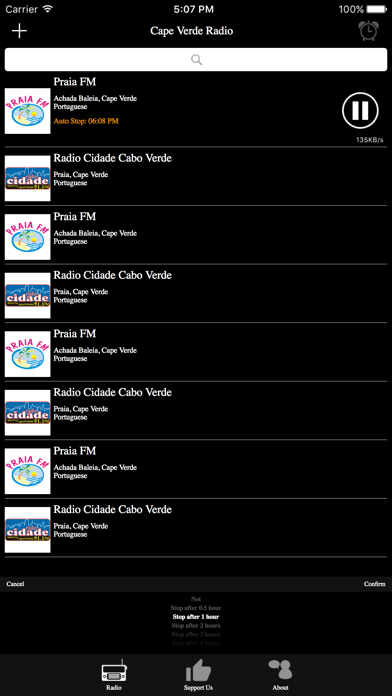 Screenshot 3 of Cape Verde Radio App