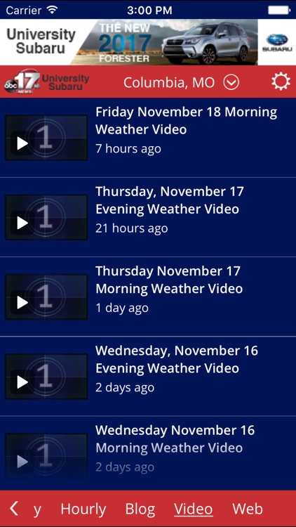 ABC 17 Stormtrack Weather App screenshot-3