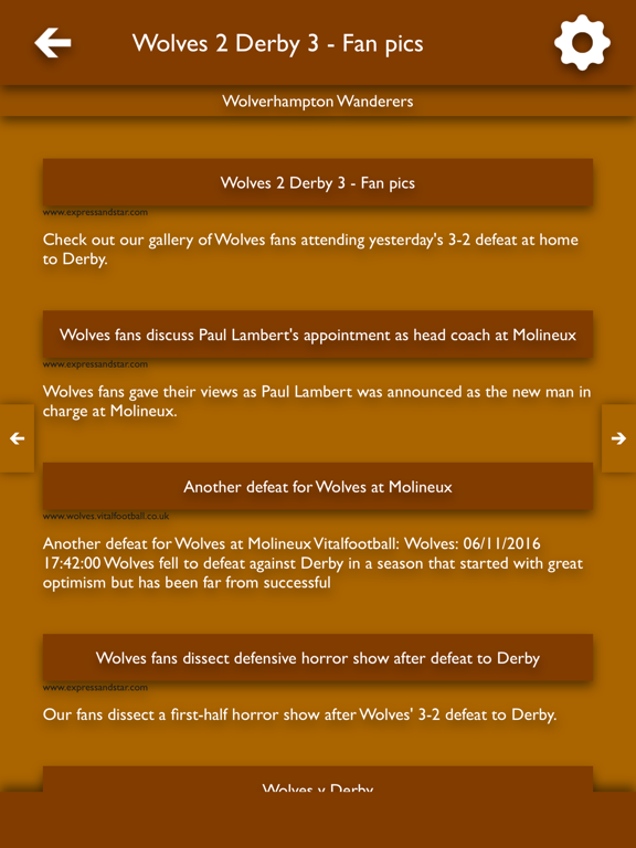 Screenshot #6 pour All The News - Wolverhampton Wanderers Edition