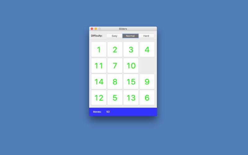 Screenshot #1 pour Sliders Puzzle Game