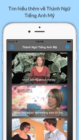 Thanh Ngu Tieng Anh My Thong Dung American Idioms(圖1)-速報App