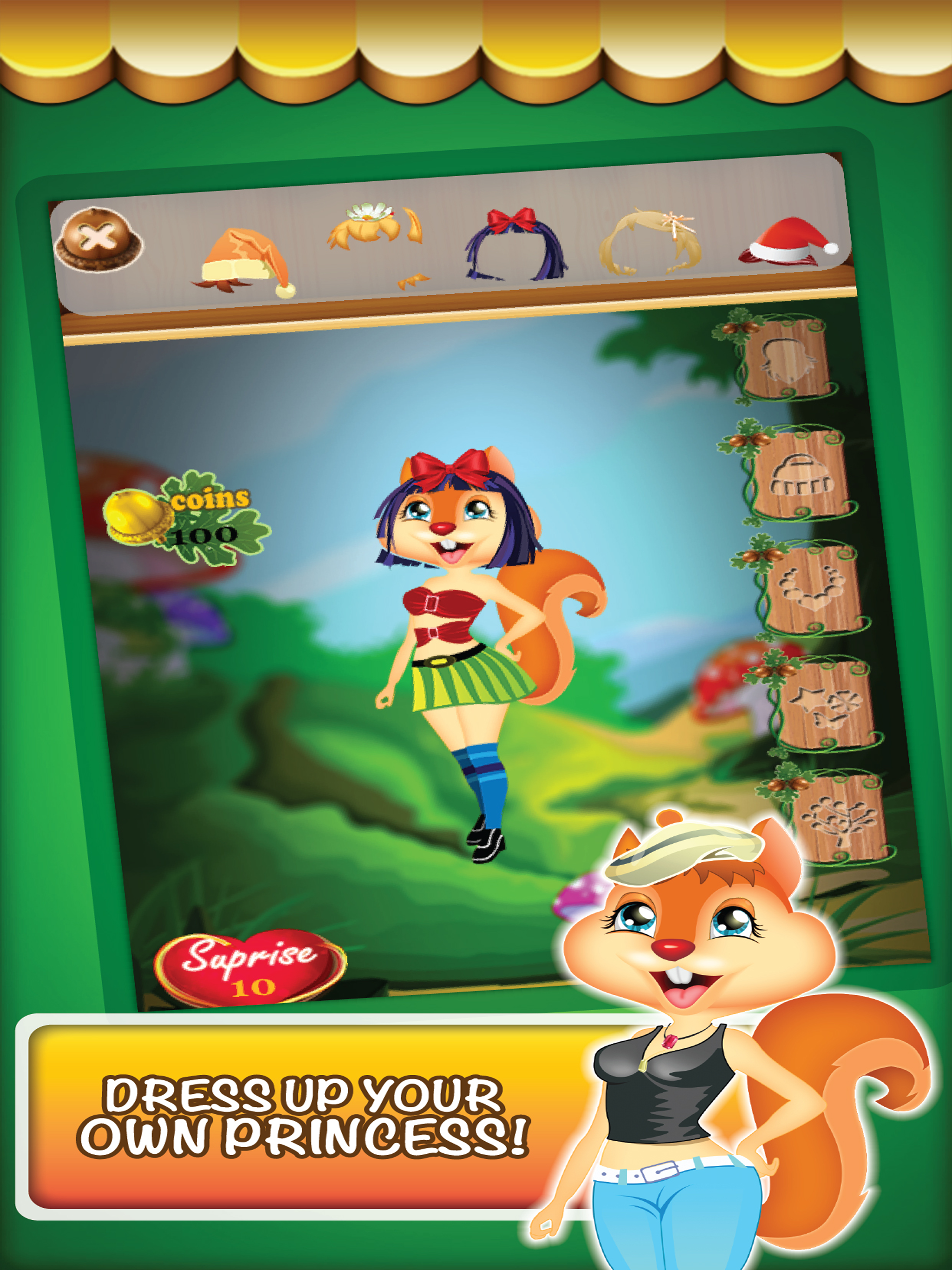 Princess Salon Pet Dress Up Makeover Games
