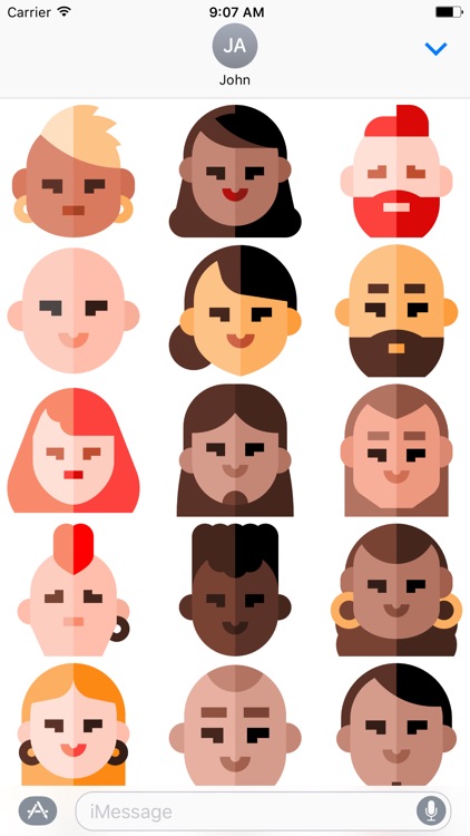 Avatars - Faces for iMessages
