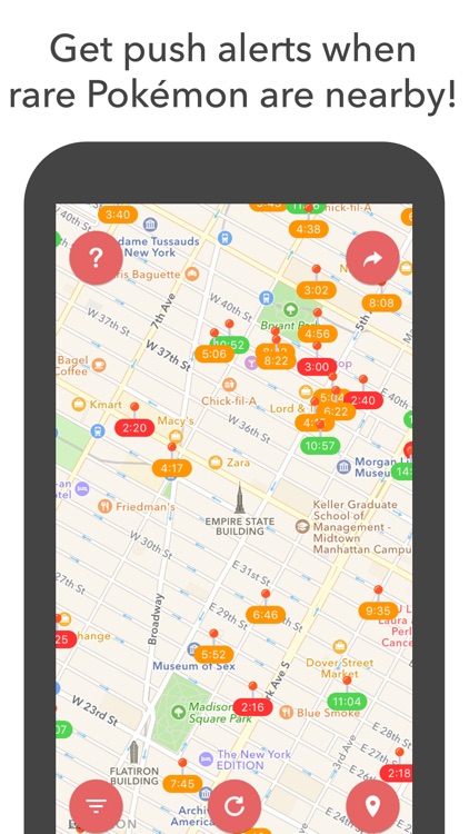 PokéAlert - Realtime Map for Pokémon GO