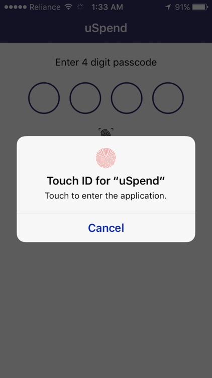 uSpend - Spending Tracker,Free Expense manager app screenshot-4
