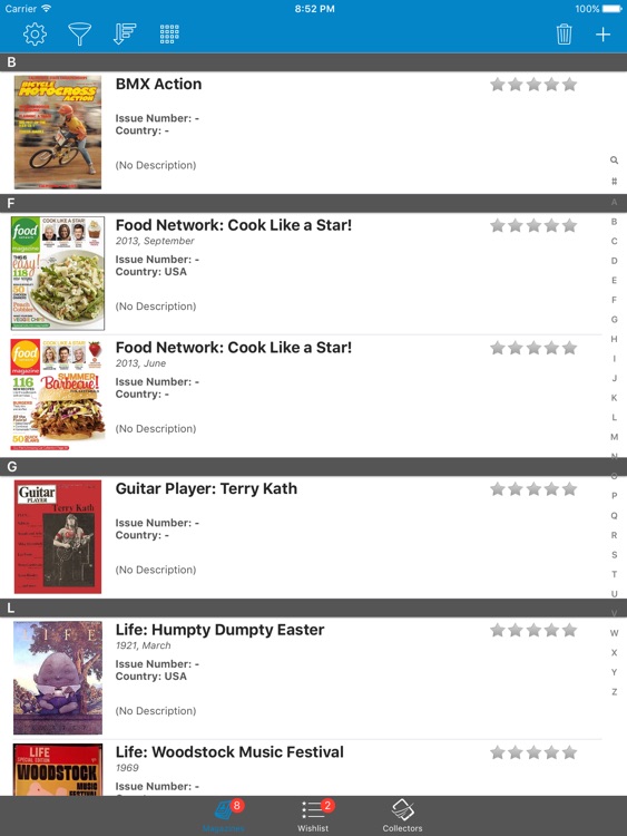 Magazine Collector - iPad Version