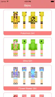 girl skins for mcpe - skin parlor for minecraft pe iphone screenshot 4
