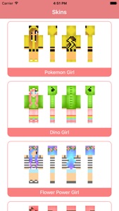 Girl Skins for MCPE - Skin Parlor for Minecraft PE screenshot #4 for iPhone