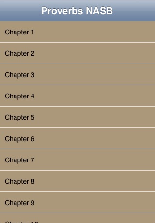 Daily Proverbs - NASB Bible screenshot 2