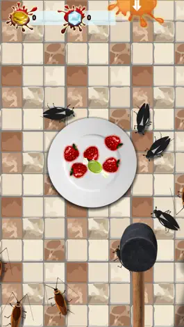 Game screenshot Food Defense - Bug smasher apk