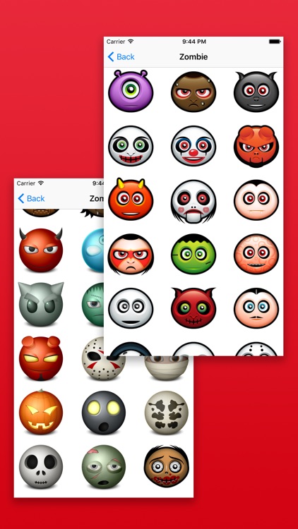 Zombie Emoji Horrible Troll Faces Spooky Emoticons