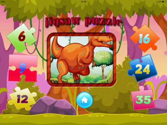Screenshot #6 pour Puzzle enfant dinosaure jeux apprentissage lecture