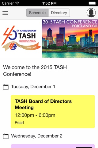 TASH 2015 screenshot 2