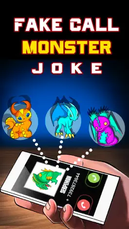 Game screenshot Fake Call Monster Joke mod apk