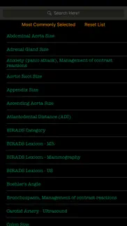 radiology toolkit iphone screenshot 1