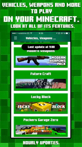 Game screenshot VEHICLES & WEAPONS MODS for Minecraft Pc Guide mod apk