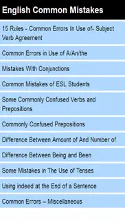 How to cancel & delete common mistakes in english 1