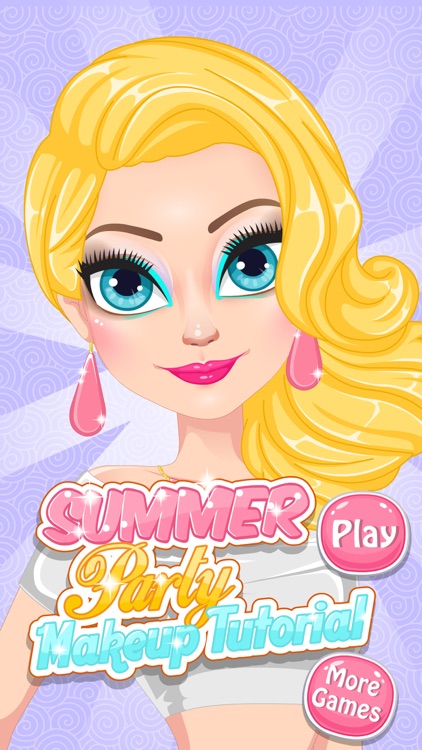 Summer Party Makeup Tutorial - Girls Beauty Games screenshot-3