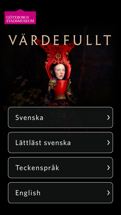 Screenshot #1 pour Värdefullt audioguide – Göteborgs stadsmuseum
