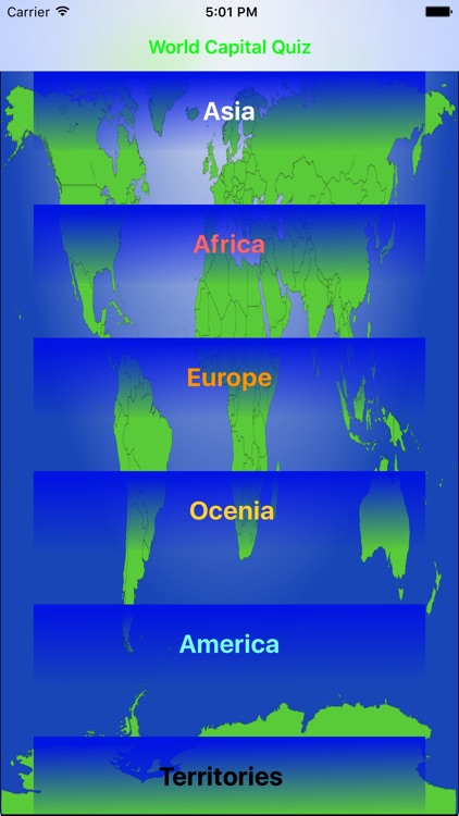 World Country Capitals Quiz