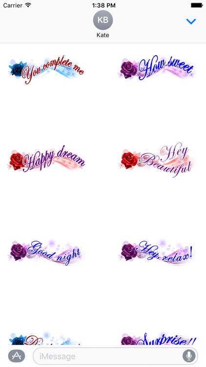 Love Messages Sticker - love stickers for iMessage screenshot-3