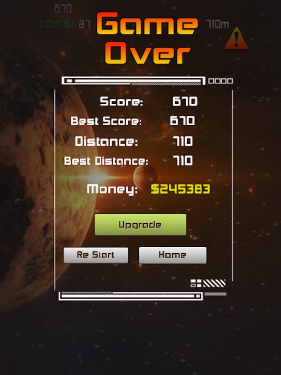 Infinite Space Shooting fighter game (free) - hafun iPad screenshot
