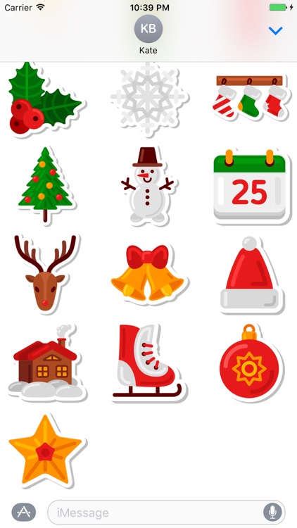 Christmas Stickers Pack 1 - Weihnachten - Noël