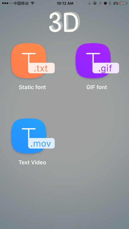 3D Text-Three dimensional font maker