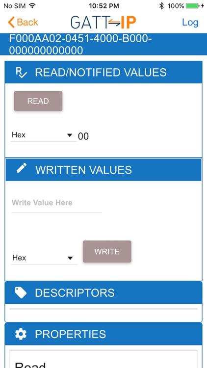 GATT-IP - Bluetooth SMART/LE Proxy Protocol screenshot-4