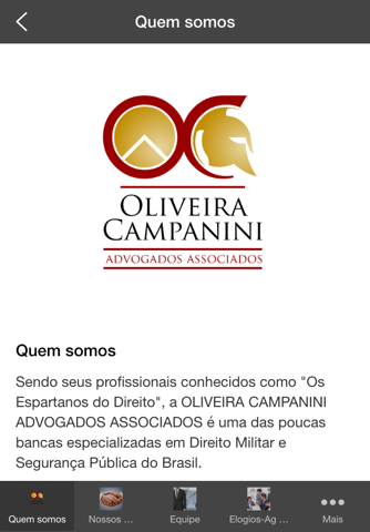 Oliveira Campanini Advogados Associados screenshot 2