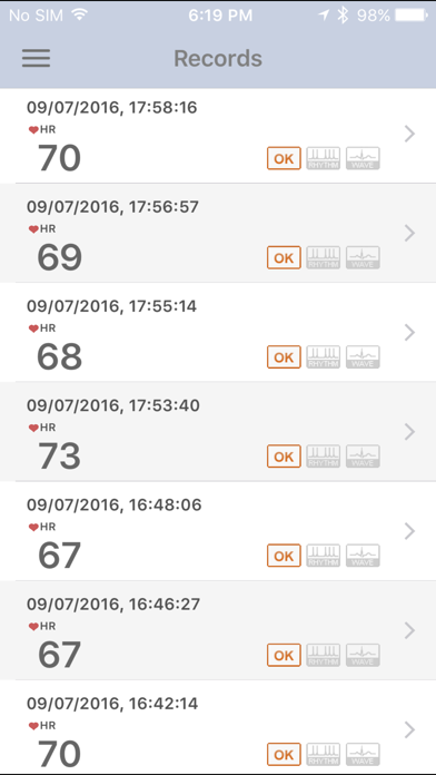Screenshot #3 pour Sanitas ECG Manager