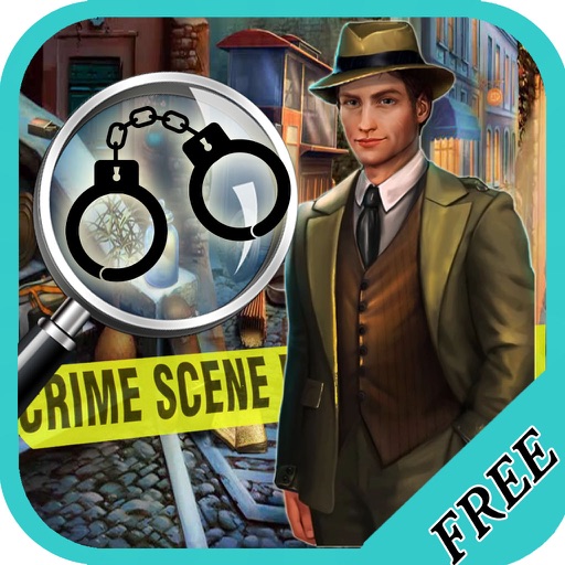 Real Crime Scene Hidden Object Game Icon