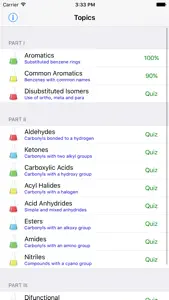 Learn Organic Chemistry Nomenclature 2 screenshot #2 for iPhone