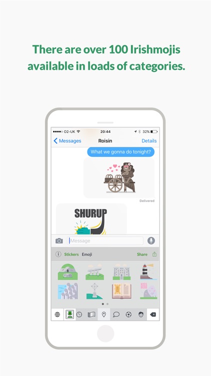 Irishmoji - Irish emoji-stickers!