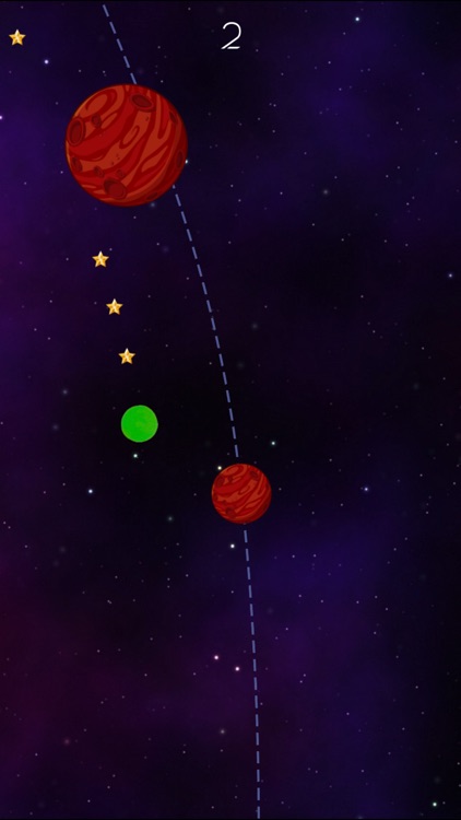 Incredible Journey of Green Dot 2. Dark space. screenshot-3