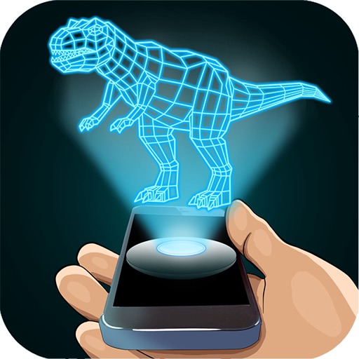 Голограмма Динозавра 3D Симулятор