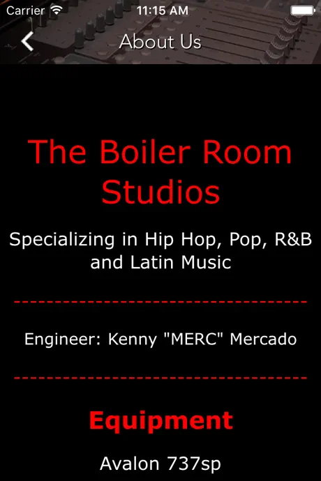 The Boiler Room Studios