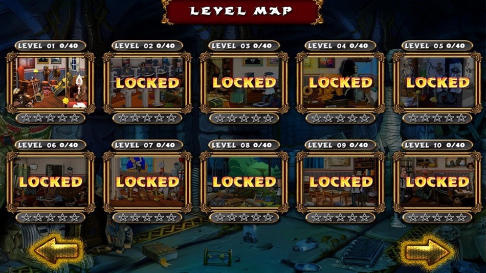 #4. The Mummy Hidden Object Games (iOS) By: Big Leap Studios