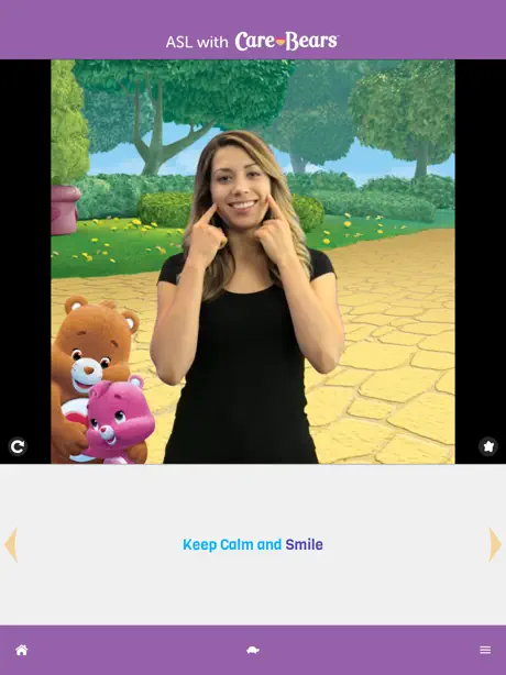 ASL with Care Bears